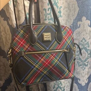 Dooney & Bourke Multicolor Plaid Satchel